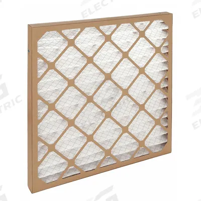 GRAINGER Pleated Air Filter: 25 in x 25 in x 2 in, MERV 10 - MERV 10 Pleated Air Filters