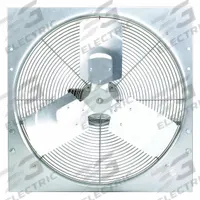 Exhaust Fan: Direct Drive, 24 in Blade, 1/3 hp, 4,770 cfm, 115/230V AC, 1 ph, Totally Enclosed (MPN 10D962). Key specifications — Frame Finish: Galvanized; Assembled: Assembled; Brand: DAYTON; Nameplate Voltage: 115/230V AC; Frame Material: Steel; Guard Type: Intake; Method of Construction: Stamped; Motor Insulation: Class B.