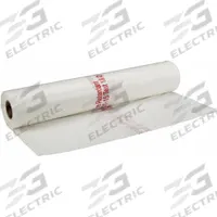 AMERICOVER Antistatic Construction Film: Heavy Duty, 6 mil Thick, 12 ft Wd, 100 ft Lg, White (MPN 14410060ASFR). Key specifications — Color: White; Material: Polyethylene; Standards: ASTM E-84 Class A; Brand: AMERICOVER; Anti-Static: Yes; Fire-Resistant: Yes.