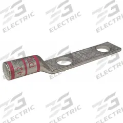 Compression Lug: For 1/0 AWG, Stranded Wire, 5/16 in Stud Size, Long, Copper Barrel (MPN 24D025). Key specifications — Inspection Hole: No; For Wire Type: Stranded; For Wire Sizes: 1/0 AWG; Brand: APPROVED VENDOR; Manufacturer Part Number: 24D025.