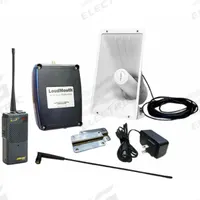 RITRON Wireless Public Address Speaker System: 8 ohm Impedance, 7 in Overall Wd, 5 in Overall Ht (MPN LM-U450System). Key specifications — Power Requirement: 12V DC.