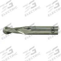 OSG Ball End Mill: Carbide, 4 Flute, 3/8" Mill Dia, 1" LOC, 2-1/2" OAL (MPN 20100500)