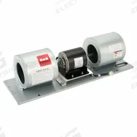 Air Curtain Blower: 9 3/4 in x 35 in x 11 in, 115 V AC, 1 Ph, 1/2 hp, Galvanized Steel Housing (MPN 6E820). Key specifications — Brand: DAYTON.