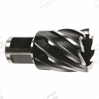 MILWAUKEE Annular Cutter: 11/16 in Cutter Dia, 1 in Max Cutting Dp, Black Oxide - High-Speed Steel Annular Cutters for General Cutting