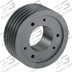 APPROVED VENDOR V-Belt Pulley: 3V560, 5 Groove, 5.6 in OD, Bushed Bore, SK, For 3V/3VX Belt Section (MPN 53V560SK). Key specifications — Pulley Industry Number: 3V560; Pitch Diameter: 5.6 in (3V); For Belt Section (broad, with similar types): 3V or 3VX.