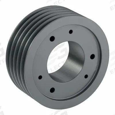 APPROVED VENDOR V-Belt Pulley: 3V560, 5 Groove, 5.6 in OD, Bushed Bore - Bushed-Bore Cast-Iron Wedge V-Belt Pulleys