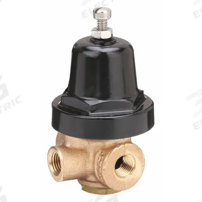 CASH VALVE Pressure Regulator: FNPTF x FNPTF, 1/4 in x 1/4 in, Brass, 2 psig to 30 psig - Brass General Purpose Pressure Regulators