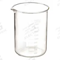 APPROVED VENDOR Beaker: 2 L, 67.6 fl oz, Low Form, Colorless, Glass, Autoclavable (MPN 5YGZ8). Key specifications — attr1371051: APPROVED VENDOR; attr1371062: Colorless.