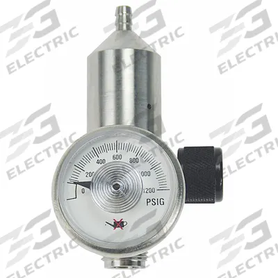 GASCO Gas Cylinder Regulator: Gas Regulator, Brass, 1 lpm Max Flow Rate, Gas Regulator - Accessories for Portable Gas Detection Calibration