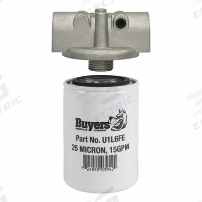 APPROVED VENDOR Hydraulic Spin-on Filter: 15 gpm Max. Flow, 200 psi Max. Pressure, Paper - Single Head Return Line Hydraulic Filters