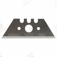 PACIFIC HANDY CUTTER, INC Utility Blade: 2 in Blade Lg, 3/4 in Blade Wd, Stainless Steel, 100 PK (MPN B11118-9). Key specifications — attr307708: 817ZJ2; attr307711: Stainless Steel; attr307707: No; attr324888: PACIFIC HANDY CUTTER, INC.