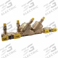 APOLLO Double Check Valve Backflow Assembly 2": 4A, 2 in Pipe Size, FNPT x FNPT, 20.13 in Overall Lg (MPN 4A108A2F). Key specifications — Shut-Off Valve Type: Ball Valve; Connection Type: FNPT x FNPT.