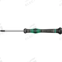 WERA General Purpose Torx Screwdriver: Kraftform, Std Lg, Torx Tip, Friction, T9 Tip Size (MPN 05118185001). Key specifications — attr1205076: T9; attr1205081: WERA; attr1205102: Ergonomic.