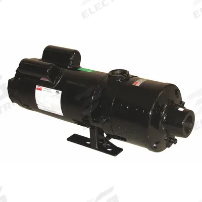 Dayton Booster Pump: 3 hp, Single Phase, 230V AC, 30 gpm Best Efficiency Flow - Horizontal Booster Pumps