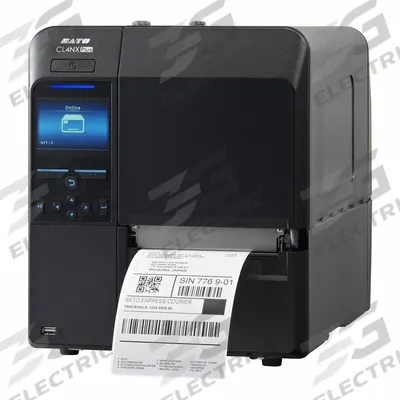 SATO Barcode Label Printer: Direct Thermal/Thermal Transfer, 4.09 in Max. Print Wd - RFID Barcode Industrial Label Printers