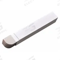 MICRO 100 Single-Point Tool Bit: RXD Tool Bit Style, 3/8 in Shank Wd, 3/8 in Shank Ht, Carbide, Zinc (MPN RXD-2)