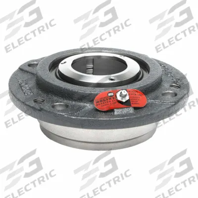 MOLINE BEARING 4 Bolt Flange Bearing: Spherical Roller, 1 1/2 in Bore, Cast Iron - Flange-Mount Spherical Roller Bearings