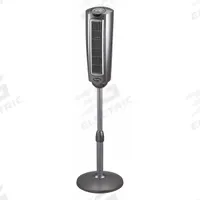 AIR KING Freestanding Fan: 3 1/2 in Blade Dia, 53 in Ht, 3 Speeds, Oscillating, Plastic, Plug-In (MPN 9535). Key specifications — Brand: AIR KING; Number of Speeds: 3; Guard Material: Plastic; Voltage: 120V AC; Oscillation: Oscillating; Includes Remote Control: Yes; Application: Home and Office; Power Source: Plug-In.