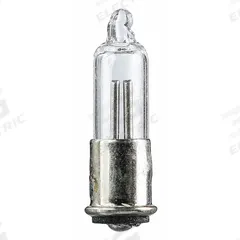 APPROVED VENDOR Miniature Neon Bulb: Neon, Single Contact Miniature Flanged (P13.5s), (T) Tubular (MPN C7A-10PK). Key specifications — Voltage: 105 to 125V AC; Trade Number: NE-2D; Brand: APPROVED VENDOR; Bulb Shape: T2; Light Color: White.