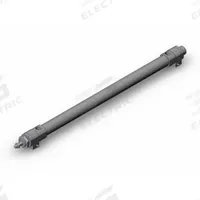 SMC Round Body Cylinder: 32 mm Bore, 500 mm Stroke, Non-Repairable, Aluminum, Basic Mounting, Adj (MPN RHCB32-500). Key specifications — attr1122958: Rotating Rod; attr942235: Carbon Steel; attr942202: SMC; attr942209: Aluminum; attr942227: Basic; attr942243: RHC.