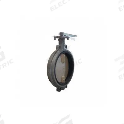MILWAUKEE VALVE Butterfly Valve: 4 in Pipe Size, Concentric, 200 psi Max. Pressure (CWP) - Cast Iron General-Service Butterfly Valves