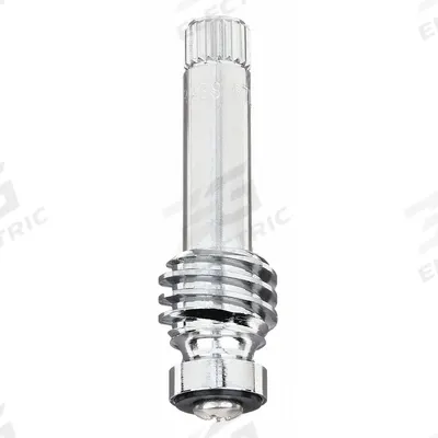 T&S BRASS Cartridge Spindle: Use with Cold Water, Brass, Brass, 2 1/8 in Overall Lg - Faucet Stems, Spindles, Filters & Cartridge Parts