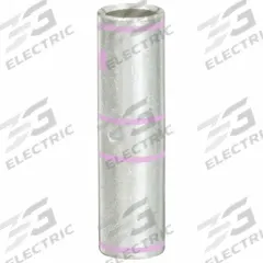 3M Open Barrel Splices: 1/0 AWG Wire Size, Pink Code, 1.88 in, Copper Barrel, 1/0 AWG Max Wire Size (MPN 10005). Key specifications — Die Code: 42; Brand: 3M; Color Code: Pink.