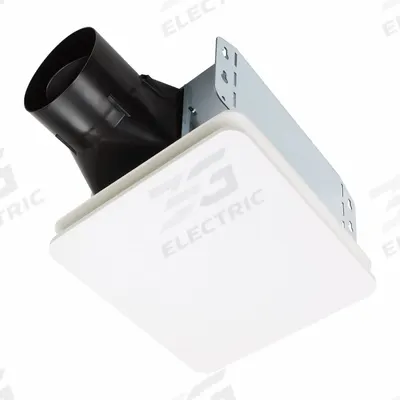 BROAN Ventilation Fan: Ceiling, 80 cfm Max, 15 sones, 1 Speed - Standard Bathroom Exhaust Fans