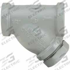 MUELLER STEAM SPECIALTY Y Strainer: 3/4 in, NPT, Perforated, 0.062 in Screen Size, Carbon Steel (MPN 3/4 581 CS screwed end). Key specifications — Brand: MUELLER STEAM SPECIALTY; Seal Material: Spiral Wound Graphite Filled; Manufacturer Part Number: 3/4 581 CS screwed end; Screen Material: 304 Stainless Steel.