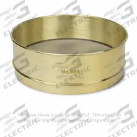 ADVANTECH Standard Stainless Steel Cloth Test Sieve: Stainless Steel, 12 in Outside Dia, 4 1/4 in Ht (MPN 1.06"BS12F). Key specifications — Screen Material: Stainless Steel; Brand: ADVANTECH; Frame Material: Brass; Standards: ASTM E11; US Standard Screen Size: 1.06 in.