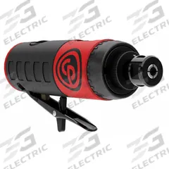 CHICAGO PNEUMATIC Die Grinder: Straight Tool, 0.56 hp Horsepower, 22,000 RPM Max. Speed, Light Duty (MPN CP7411). Key specifications — attr1320532: Straight; attr1320525: Tool Only; attr1320526: CHICAGO PNEUMATIC.