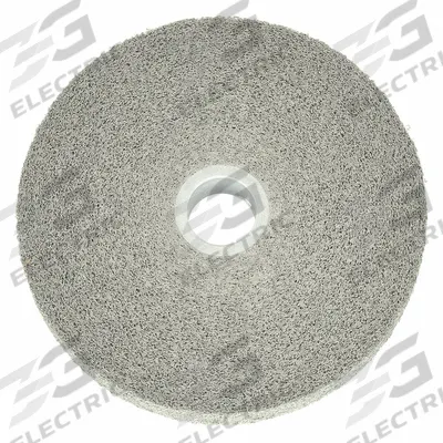 SCOTCH-BRITE Convolute Wheel: 10 in Dia x 1 in W, 5 in Arbor, Silicon Carbide, Fine - Deburring Wheels for Stainless Steel & Nickel Alloys