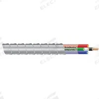 SOUTHWIRE Metallic Clad Building Cable: 14 AWG, 2 Conductors, Copper, 250 ft, Aluminum, Std, THHN (MPN 13791401). Key specifications — Brand: SOUTHWIRE.