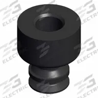 SMC Pad Unit: Bellows, w/o Adapter, 4 mm Pad Dia, Silicone, Black, 40, 8 mm Pad Ht, ZP3 (MPN ZP3-04BS). Key specifications — attr1019101: ZP3-04BS; attr1019103: SMC; attr1019107: 40.