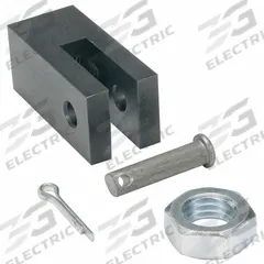 SPEEDAIRE Cylinder Mounting Hardware: Clevis Mount Type, Fits 2 in Bore Dia, 2 1/4 in Overall Lg (MPN 5VNW6). Key specifications — attr947439: 5VNW6; attr947448: Aluminum; attr1171502: Rod Clevis.