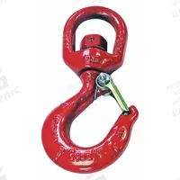 CROSBY Sling Hook: 1,500 lb Working Load Limit, 100 Hook Grade, Carbon Steel, 3/8 in Material Thick (MPN 1048603). Key specifications — Color: Red; Brand: CROSBY; Visual Indicator Markings: Deformation & Max Angle.