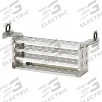 Tube Rack: 3 in Overall Wd, 4 1/2 in Overall Ht, 13 in Overall Lg, Stainless Steel, Silver (MPN 510-674). Key specifications — Material: Stainless Steel; Color: Silver; Product Type: Test Tube Rack; Total Holding Capacity: (30) Wells; Brand: POLYSCIENCE.