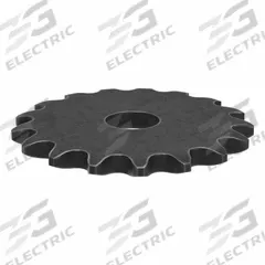 TRITAN Roller Chain Sprocket: No Hub, For Single Strands, 35, 17 Teeth, 2.041 in Pitch Dia, Steel (MPN 35A17H X 1/2). Key specifications — Brand: TRITAN.
