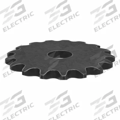 TRITAN Roller Chain Sprocket: No Hub, For Single Strands, 35, 17 Teeth, 2.041 in Pitch Dia - Size 35 Plain-Bore Roller Chain Sprockets