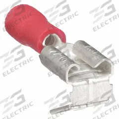 GRAINGER Wire Disconnect: Red, Vinyl, Partial Coverage, 0.25 in x 0.032 in Tab, Butted Barrel & Seam (MPN 31A492). Key specifications — attr1307662: Socket/Tab; attr1307676: GRAINGER.
