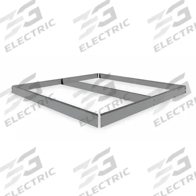 TENNSCO Shelf: 48 in x 48 in, 2,250 lb Load Capacity, Gray - Open Deck Shelf Kits for Boltless Shelving