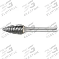 WIDIA Carbide Bur: Pointed-End Tree, SG-51, Double Cut, 1/4" x 1/2" Head, 1/8" Shank (MPN M41419). Key specifications — Trade Number: SG-51; Brand: WIDIA METAL REMOVAL.