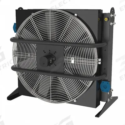 COOL-LINE Forced Air Oil Cooler: 260 hp Heat Removed, 200 gpm Max. Flow - Hydraulic Motor Driven Forced Air Oil Coolers