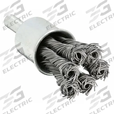 APPROVED VENDOR End Brush: Twisted Steel, 3/4 in Dia, 0.02 in Fill Dia - Heavy-Cleaning Brushes for Carbon Steel