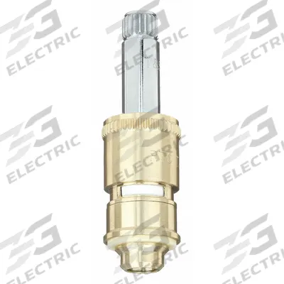 T&S BRASS Cartridge: For Cerama Cartridge Without Bonnet Series, Use with Hot Water - Disc Faucet Cartridges