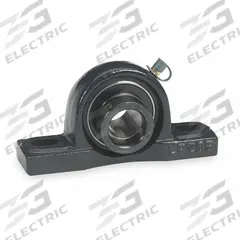 DAYTON Pillow Block Bearing: 1 11/16 in Bore, Cast Iron, Eccentric Collar, 2 1/16 in Shaft Ht (MPN 3FCU1). Key specifications — Brand: DAYTON; Mounting Bolt Size: 1/2 in; System of Measurement: Inch.