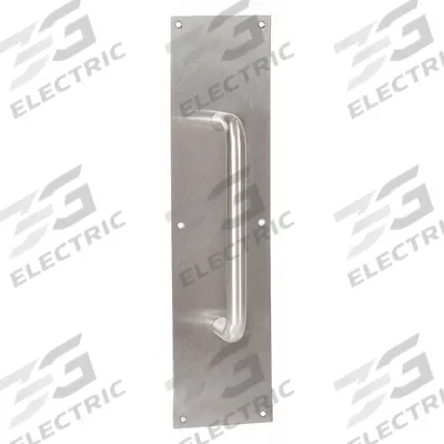 TRIMCO Door Pull Plate: 3 1/2 in Wd, 15 in Ht - Standard Door Pulls