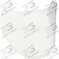 V-GARD Face Shield Visor: 18 in Overall Wd, 9 1/4 in Overall Ht, 0.98 in Overall Thick, Clear (MPN 10115851). Key specifications — Material: Propionate; Brand: V-GARD; Compatible Grainger Part Number: 12V757.