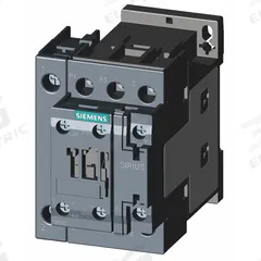 SIEMENS IEC Magnetic Contactor: Non-Reversing, 4 Poles, 2NO/2NC Contacts, 25 A, 120V AC Coil (MPN 3RT25261AK60). Key specifications — Brand: SIEMENS; Integrated Surge Suppression: No.