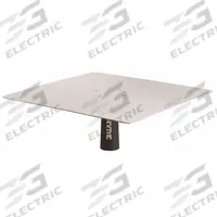 HYDE Drywall Hawk: 13 in Overall Wd, 13 in Overall Lg, Handle Mat. ProForm, Blade Mat. Aluminum (MPN 09073). Key specifications — attr1008769: Aluminum; attr1004956: HYDE; attr1008767: ProForm; attr1008770: Square.